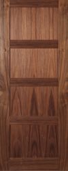 SHAKER 4PANEL WALNUT